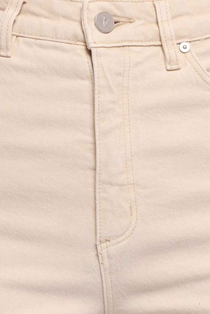 Petal and Pup USA BOTTOMS Abrand 94 High Wide Jeans - Bone