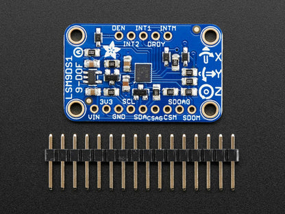Adafruit 9-DOF Accel/Mag/Gyro+Temp Breakout Board - LSM9DS1 by Adafruit - The Pi Hut