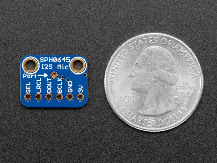 Adafruit I2S MEMS Microphone Breakout - SPH0645LM4H by Adafruit - The Pi Hut