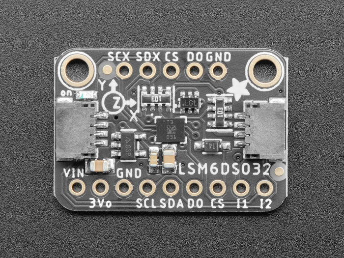 Adafruit LSM6DSO32 6-DoF Accelerometer and Gyroscope (STEMMA QT / Qwiic) by Adafruit - The Pi Hut