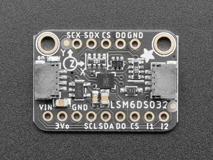 Adafruit LSM6DSO32 6-DoF Accelerometer and Gyroscope (STEMMA QT / Qwiic) by Adafruit - The Pi Hut