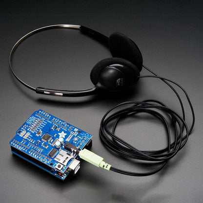 Adafruit "Music Maker" MP3 Shield for Arduino (MP3/Ogg/WAV...) by Adafruit - The Pi Hut