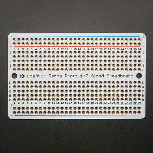Adafruit Perma-Proto Half-sized Breadboard PCB - Single by Adafruit - The Pi Hut