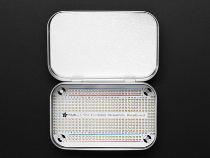 Adafruit Perma-Proto Mint Tin Size Breadboard PCB by Adafruit - The Pi Hut