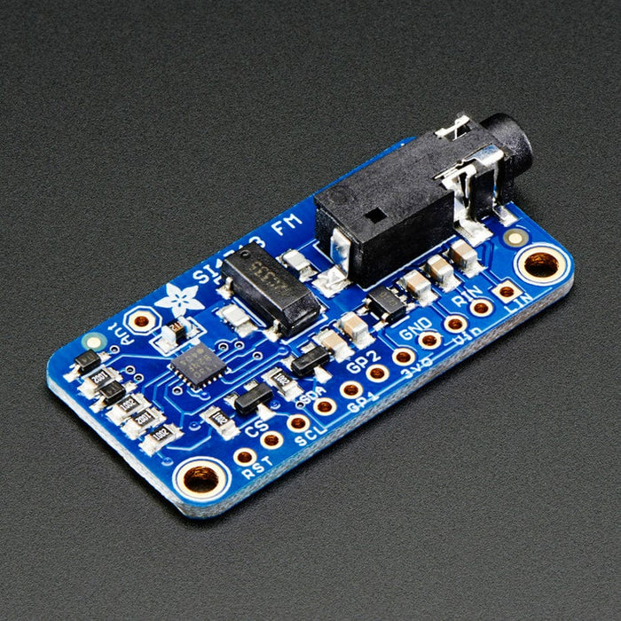 Adafruit Stereo FM Transmitter with RDS/RBDS Breakout - Si4713 [Discontinued] by Adafruit - The Pi Hut