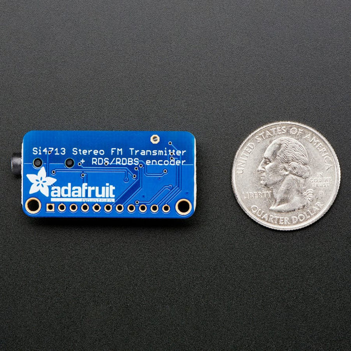 Adafruit Stereo FM Transmitter with RDS/RBDS Breakout - Si4713 [Discontinued] by Adafruit - The Pi Hut