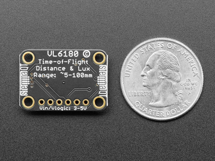 Adafruit VL6180X Time of Flight Distance Ranging Sensor (VL6180) (STEMMA QT) by Adafruit - The Pi Hut