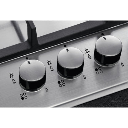 AEG Series 3000 HGE64200SM 60cm Slim line Gas Hob Stainless Steel