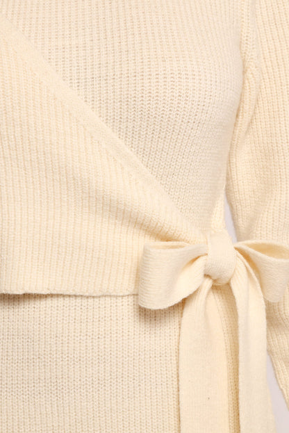 Petal and Pup USA DRESSES Aerin Knit Dress - Cream