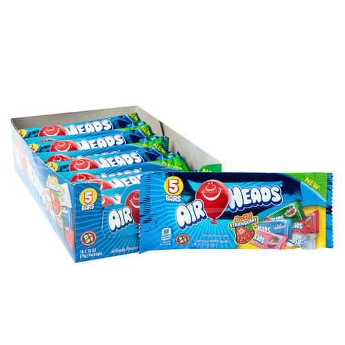Airheads Assorted 5-Piece 2.75oz - 18ct
