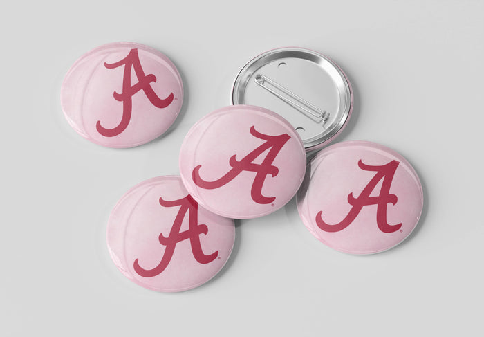 Alabama Pink Logo Gameday Button