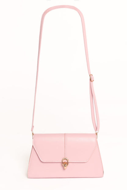 Petal and Pup USA ACCESSORIES Alba Handbag - Pale Pink One Size