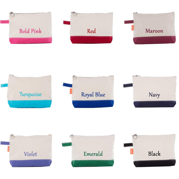 Alpha Kappa Psi Canvas Cosmetic Bag