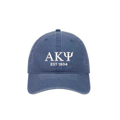 Alpha Kappa Psi Est 1904 Relaxed Fit Hat