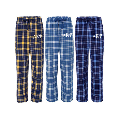 Alpha Kappa Psi Flannel Pants