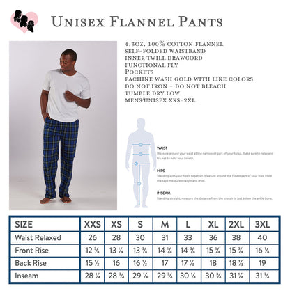 Alpha Kappa Psi Flannel Pants