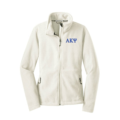 Alpha Kappa Psi Fleece Jacket - Ladies
