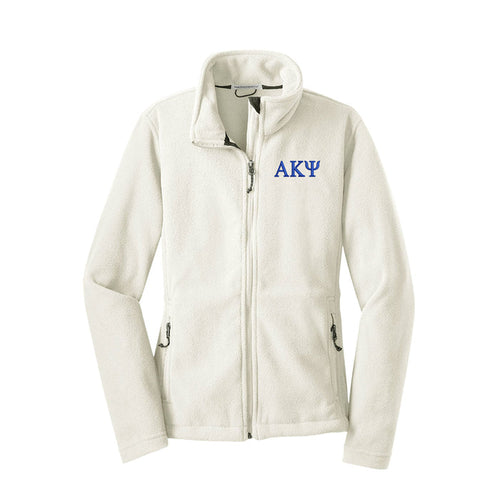 Alpha Kappa Psi Fleece Jacket - Ladies