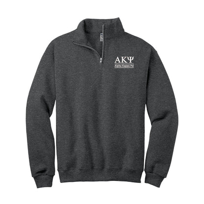 Alpha Kappa Psi Quarter Zip Sweatshirt
