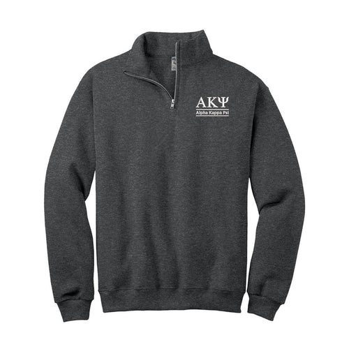 Alpha Kappa Psi Quarter Zip Sweatshirt