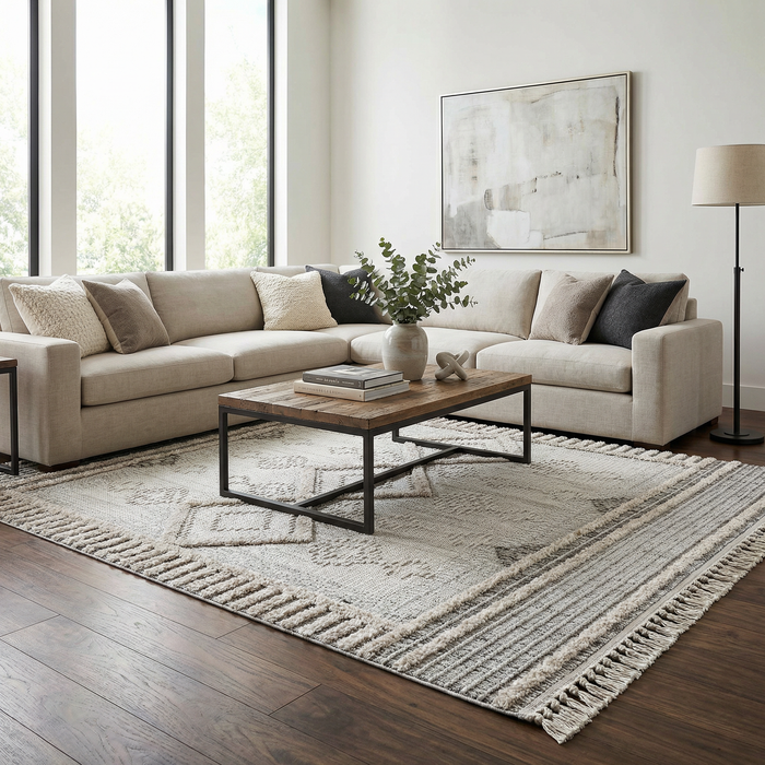 Amaga High-Low Rustic Rug [Online Only]
