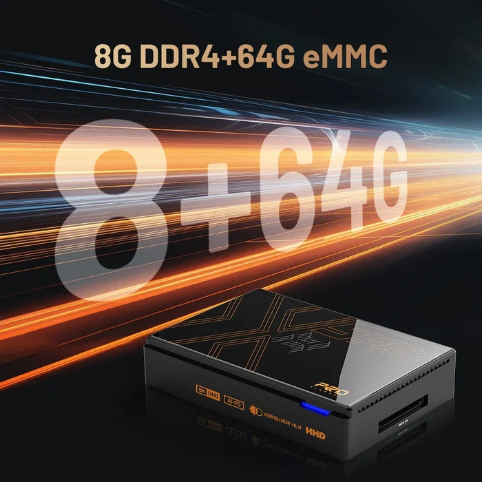 8GB DDR4 and 64GB eMMC