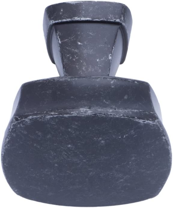 AmazonBasics Rounded Square Cabinet Knob 1.26in Diameter Antique Silver 10Pack