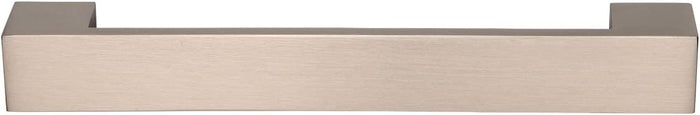 AmazonBasics Short Modern Cabinet Handle Drawer Pull 7.68in Length 6.3in Hole Center Satin Nickel 10Pack