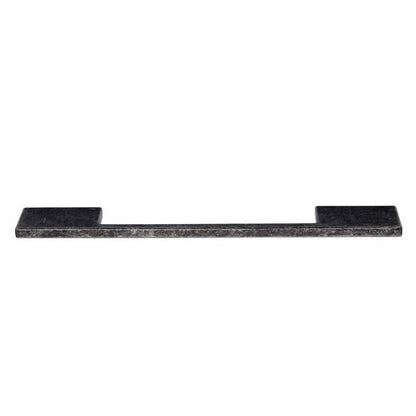 AmazonBasics Wide Die Cast Cabinet Handle 6.57in Length 6.3in Hole Center Antique Silver 10Pack