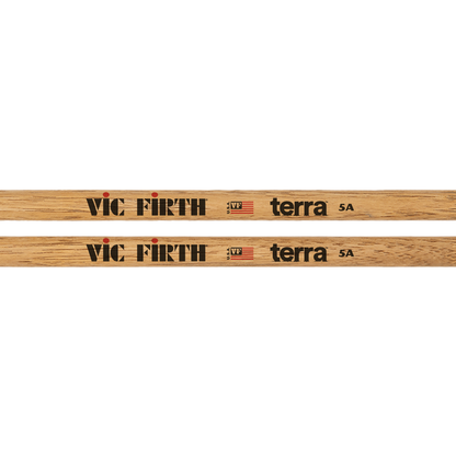 American Classic® 5AT Terra Series Drumsticks, Wood Tip