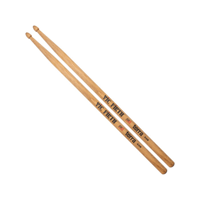 A pair of American Classic® X5BT Terra Series Drumsticks, Wood Tip