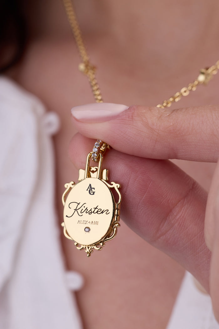 American Girl® Kirsten™ 'Brave' Locket Necklace