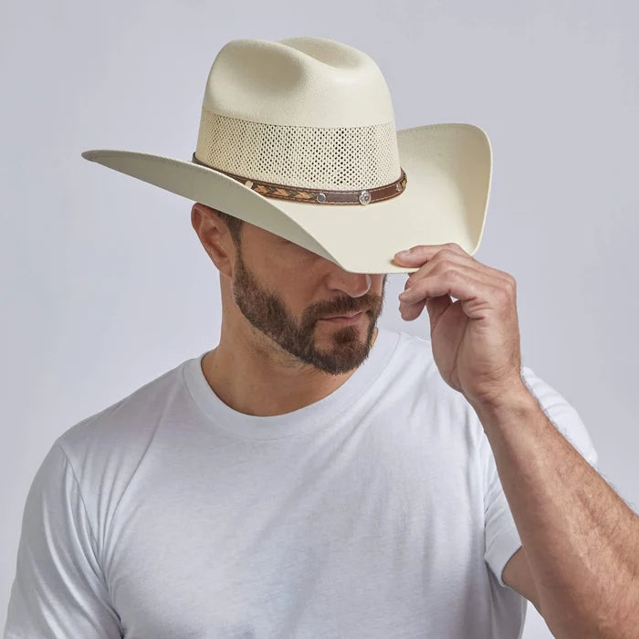 American Hat Makers Austin Straw Cowboy Hat