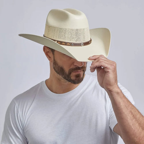 American Hat Makers Austin Straw Cowboy Hat