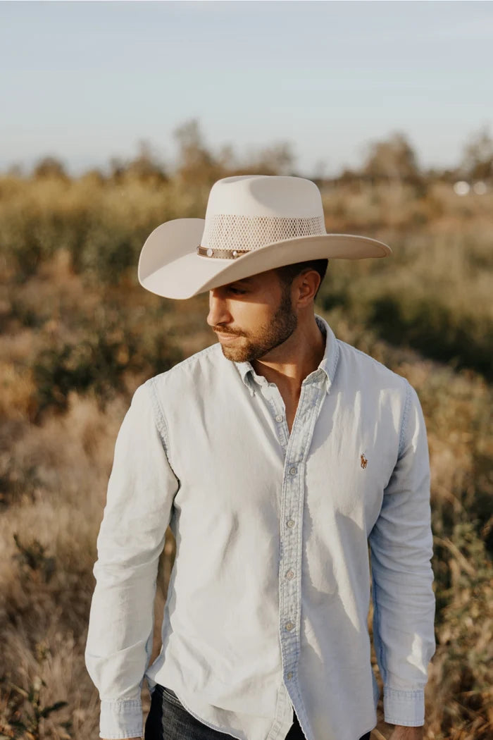 American Hat Makers Austin Straw Cowboy Hat