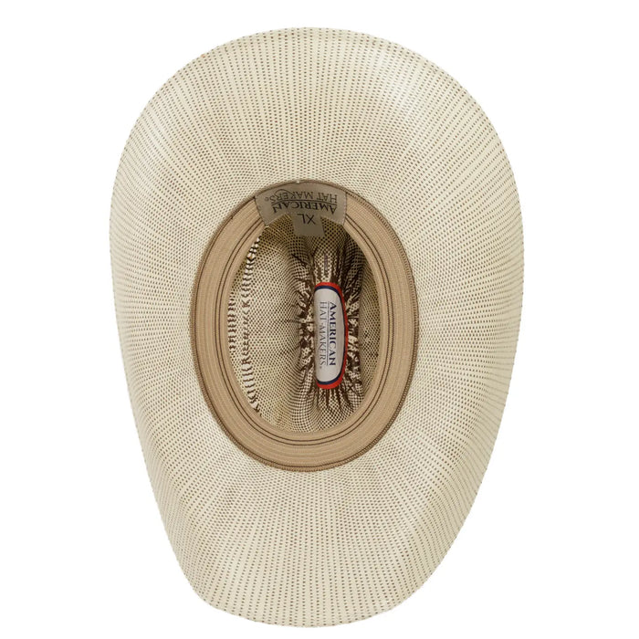American Hat Makers Bengora Straw Western Hat