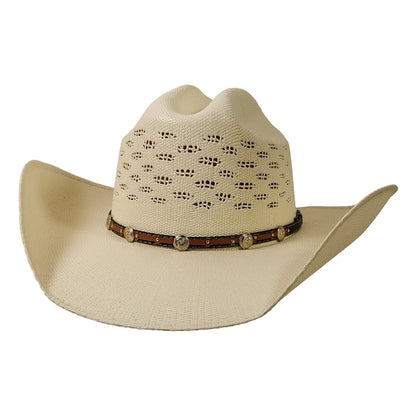 American Hat Makers Coyote Straw Cowboy Hat