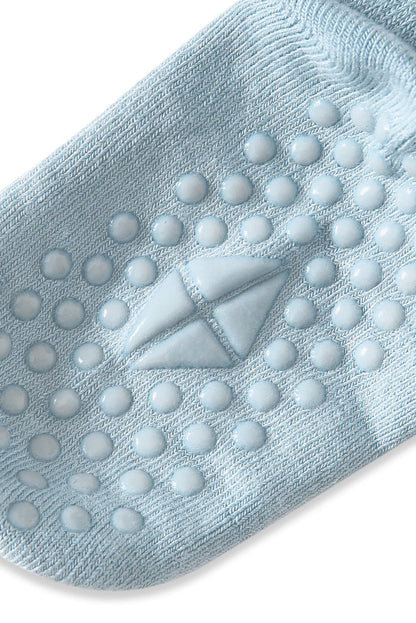 Bottom of sock with grips.