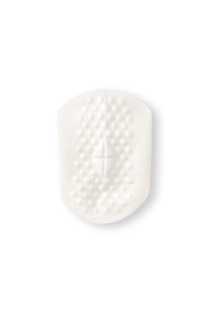 Bottom of sock with grips.