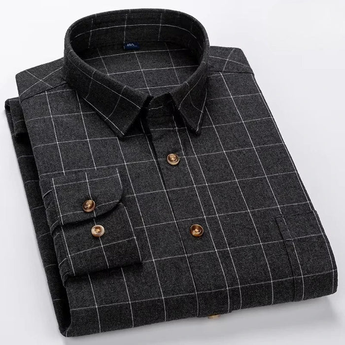 Black with square strips / XL