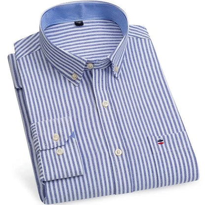 Light blue stiped / 2XL