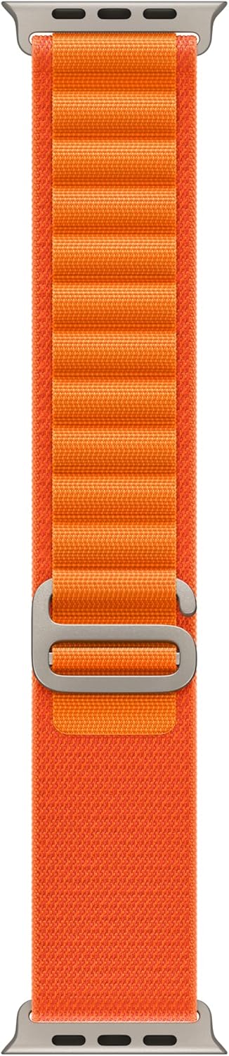 Apple Watch Band 49mm Orange Alpine Loop Large