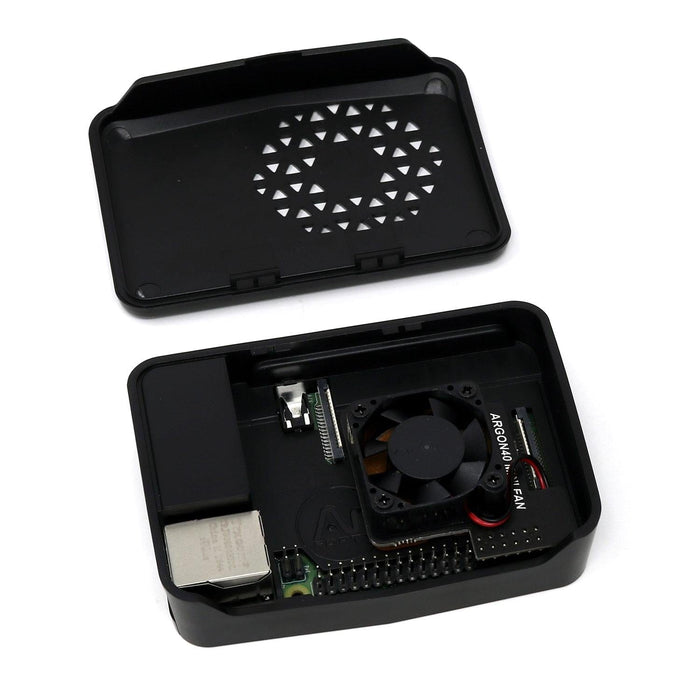 Argon Poly+ Vented with Mini Fan [discontinued] by Argon40 - The Pi Hut