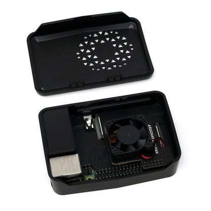 Argon Poly+ Vented with Mini Fan [discontinued] by Argon40 - The Pi Hut