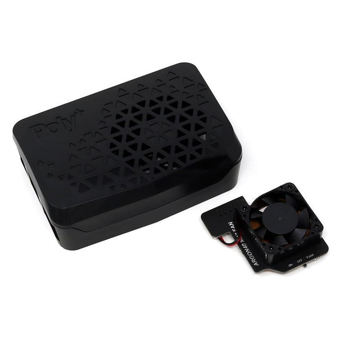 Argon Poly+ Vented with Mini Fan [discontinued] by Argon40 - The Pi Hut