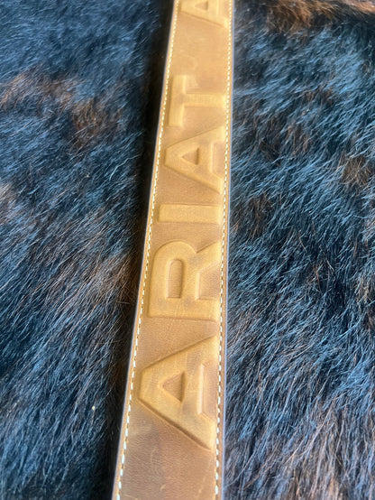 Ariat 3D Embossed Western Buckle Belt