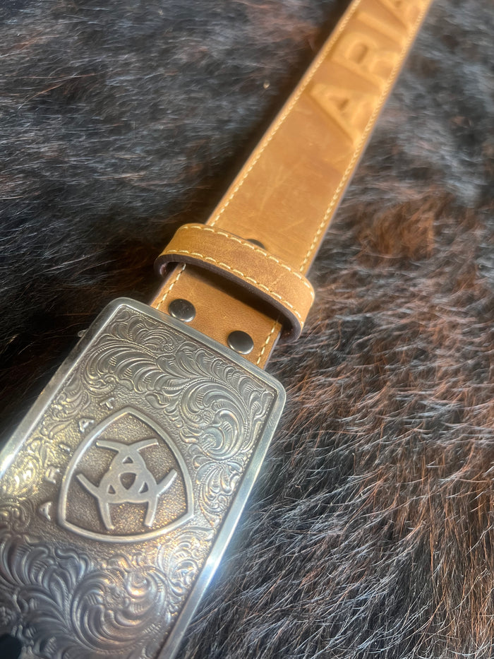 Ariat 3D Embossed Western Buckle Belt