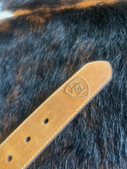 Ariat 3D Embossed Western Buckle Belt