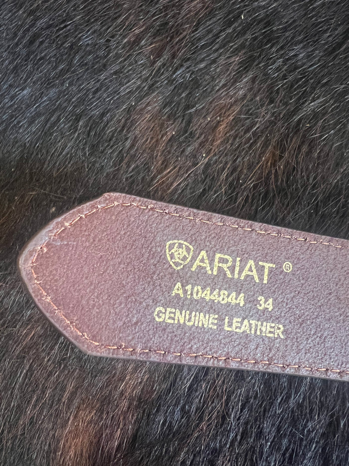 Ariat 3D Embossed Western Buckle Belt