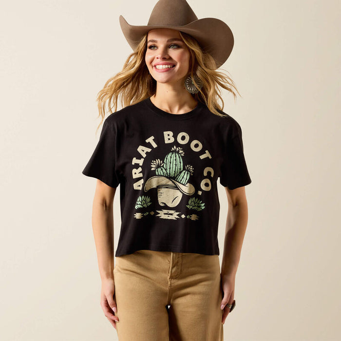 Ariat Cacti Cowboy Hat T Shirt